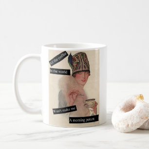 Inte en morgonperson kaffemugg