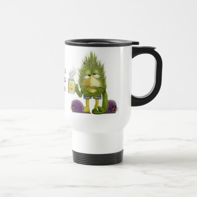 Inte en morgonperson - mugg (Höger)