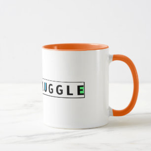 Inte en Muggle med färgmuggen Mugg