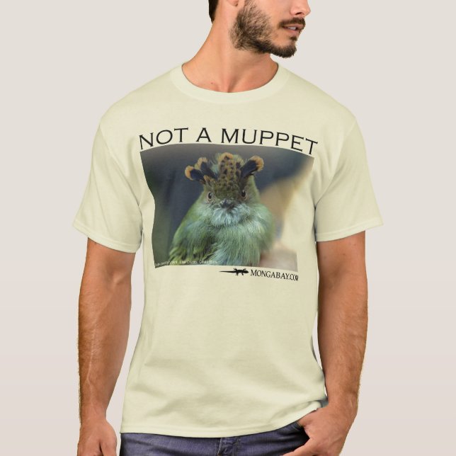 Inte en muppetskjorta t shirt (Framsida)