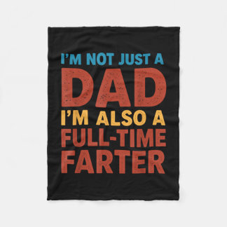 Inte en pappa fulltid fjärtare rolig pappa fjärt s fleecefilt