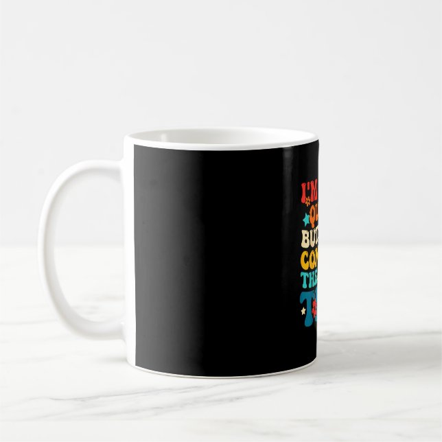 Inte en som ger upp men klagar hela tiden kaffemugg (Vänster)
