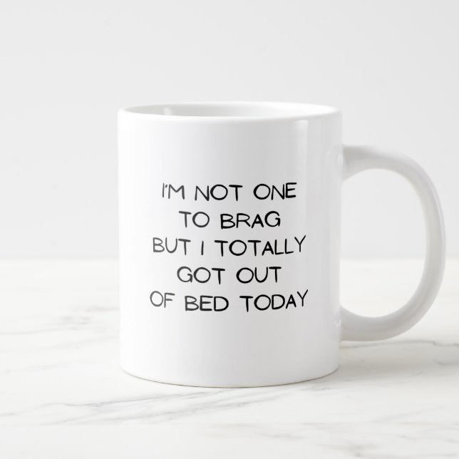 Inte en till brödtext jumbo mugg (Höger)