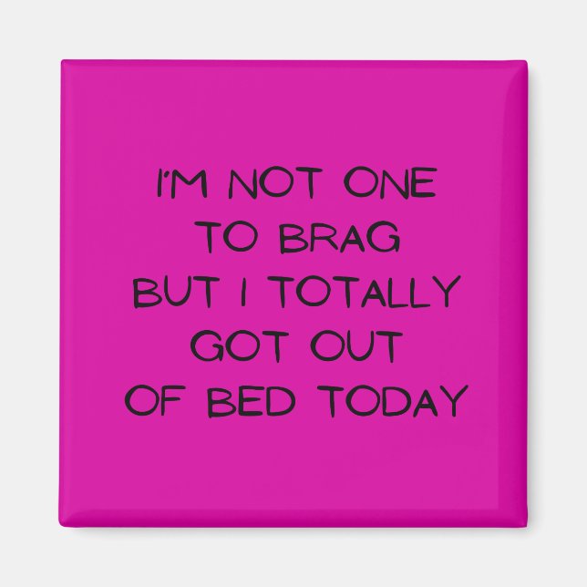 Inte en till brödtext magnet (Framsidan)