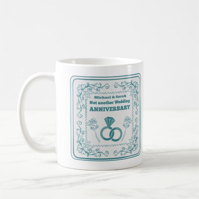 Inte en till bröllopsdag kaffemugg (Vänster)