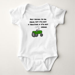 Inte en traktor, om den inte är grön tee shirt