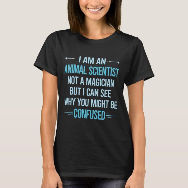 Inte en trollkarl - Vetenskapsman T Shirt (Framsida)
