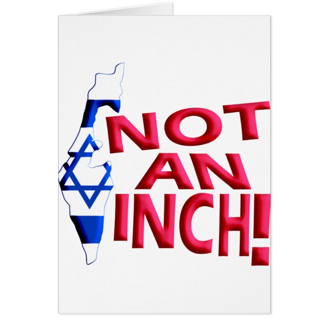 Inte en tum hälsningskort (Framsidan)