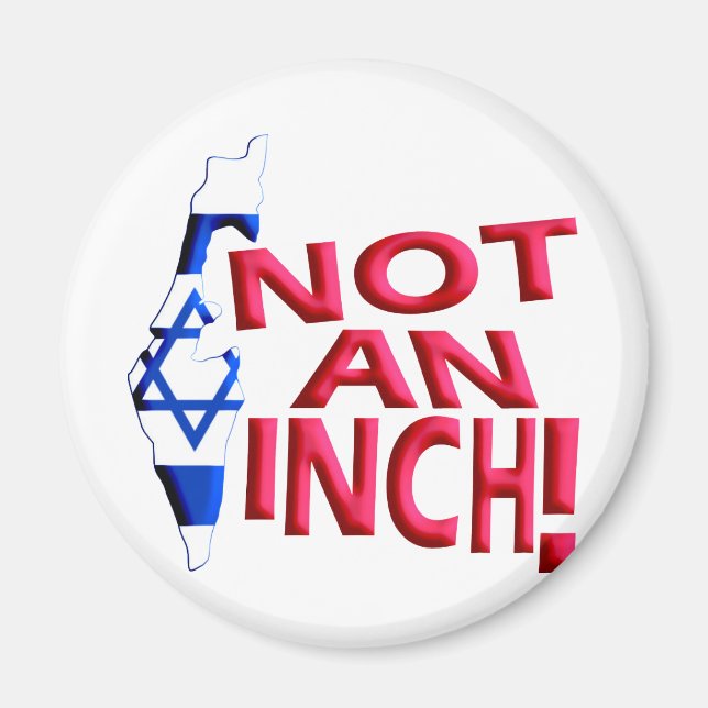 Inte en tum magnet (Framsidan)