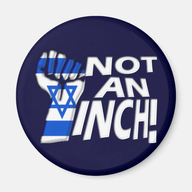 Inte en tum magnet (Framsidan)