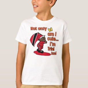 Inte endast förmiddag mig gullig I-förmiddag Tri T-shirt