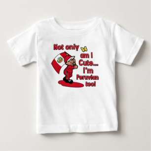 Inte endast förmiddag mig gullig I-förmiddagperu T-shirt