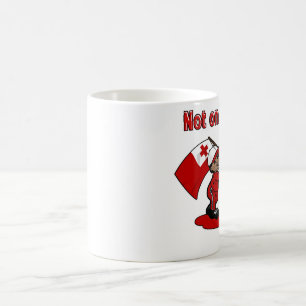Inte endast förmiddag mig gullig tongansk kaffemugg