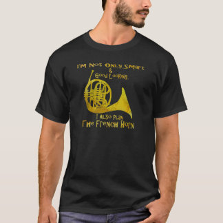 Inte endast smart valthorn t-shirt