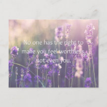 Inte ens du Motiv Mini Art-utskrift