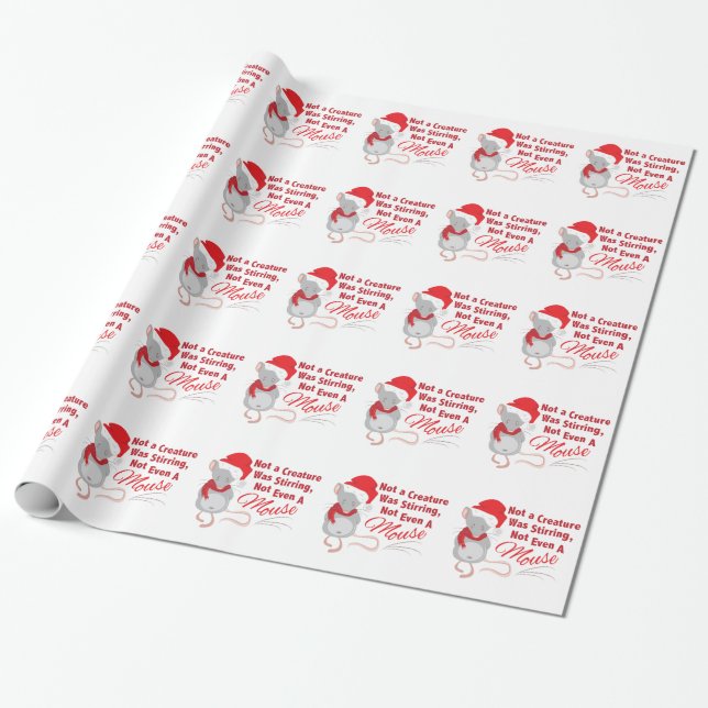 Inte ens mus presentpapper (Utrullad)
