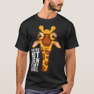 Inte ens på min nivå t shirt