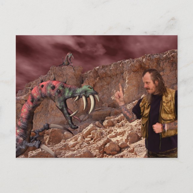 Inte ens Tänka om det Vykort (Framsida)