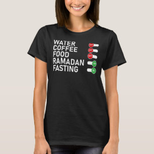 Inte ens Vatten Ramadan Firande Fasting Musl T Shirt