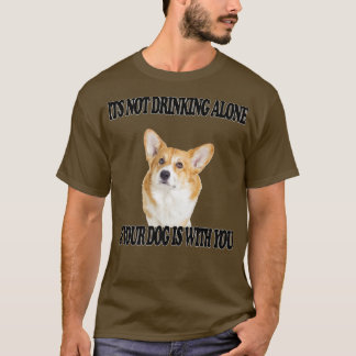 Inte Ensam Hund W You Corgi981 T Shirt