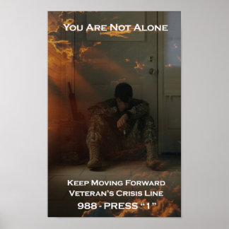 Inte ensam poster