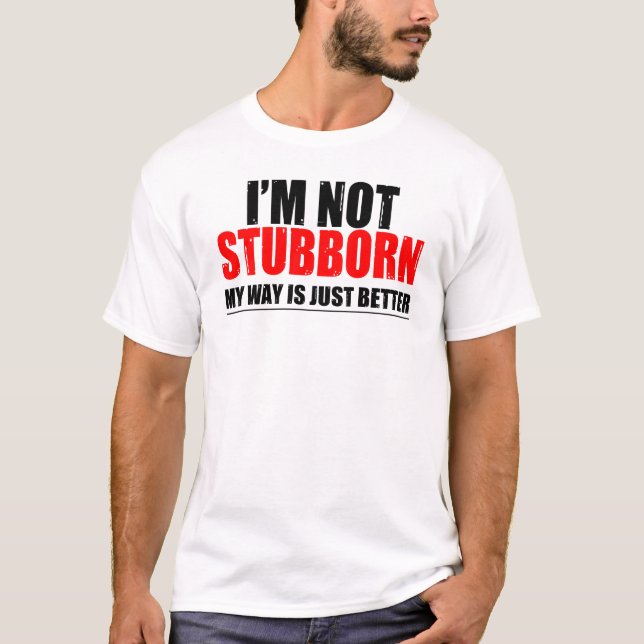 Inte envist t-shirt (Framsida)