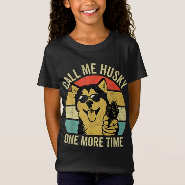 Inte ett Husky - Lusnyalska alvenska Malamute-gåvo T Shirt (Framsida)