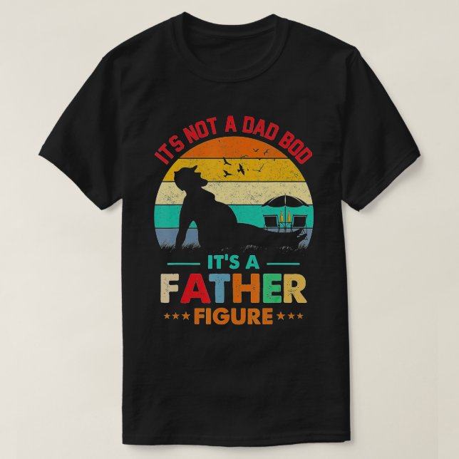 Inte ett Pappa-blod vid Far Figur Fars dag  T Shirt (Design framsida)