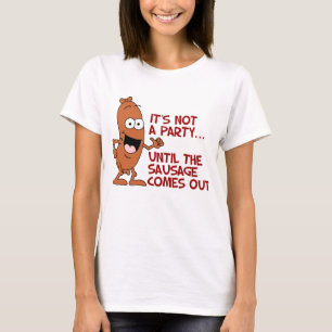 Inte ett party till korven kommer ut tee shirt