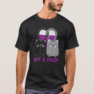 Inte ett Pride Lgbtq i fas Cats Asexuality Ace Ace T Shirt