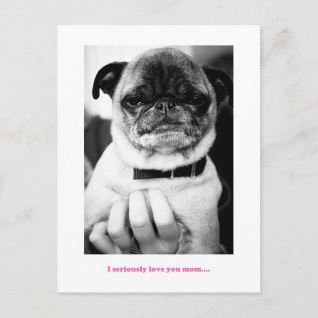 Inte ett spännande ögonblick vykort (Framsida)