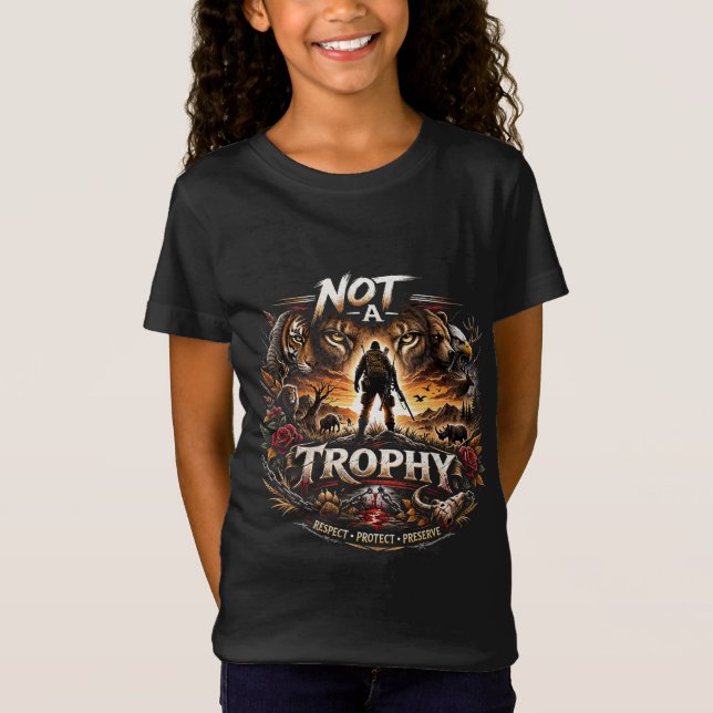 Inte ett trofé t shirt (Framsida)