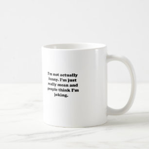 Inte faktiskt roligt kaffemugg