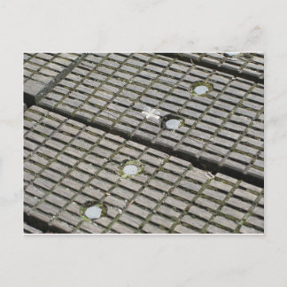 inte falla mellan sprickorna vykort