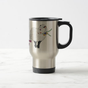 Inte fet tacka, fluffig tacka! resemugg