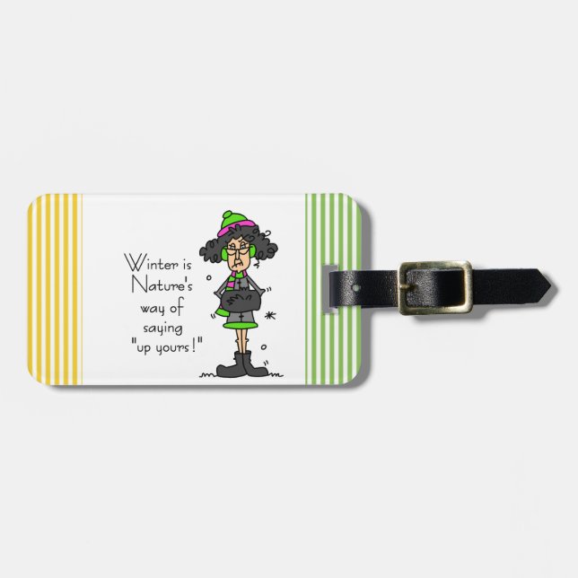 Inte Fläkt i vinter Bagagebricka (Horisontell Framsida)