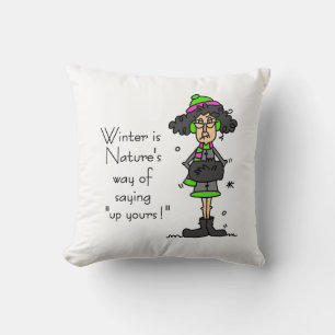 Inte Fläkt i vinter Kudde