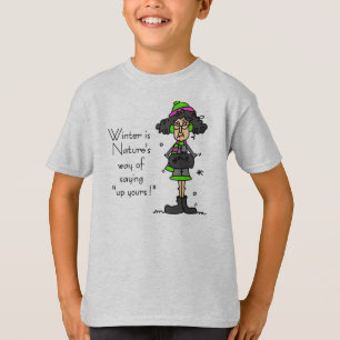 Inte Fläkt i vinter T-shirt