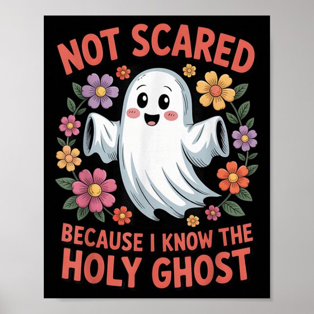 Inte för att jag känner Heligan Ghost Halloween Fl Poster (Framsidan)