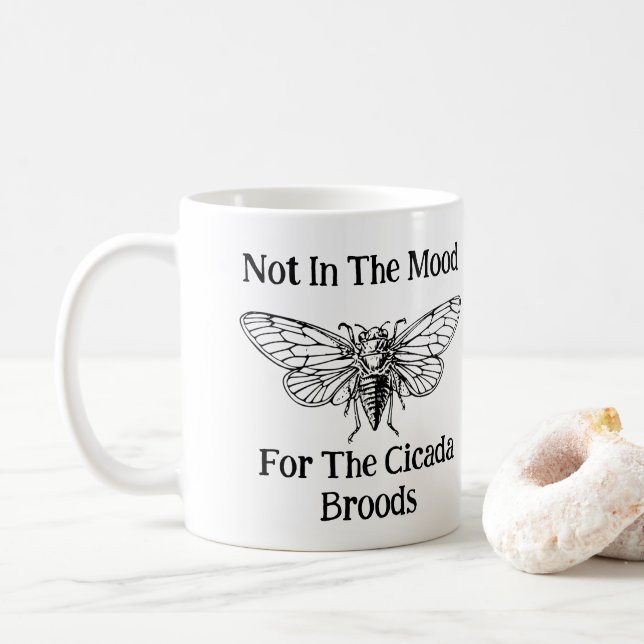 Inte för Cicadabröderna Kaffemugg (Med munk)