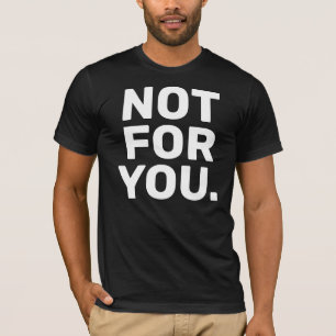Inte för er fräcka, minimalistiska Manar T Shirt