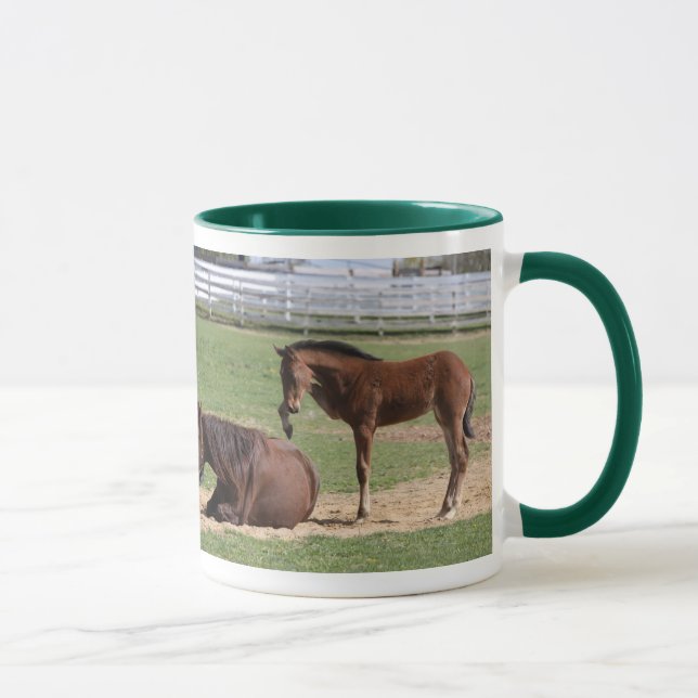 Inte för jag har haft mitt kaffe! mugg (Höger)