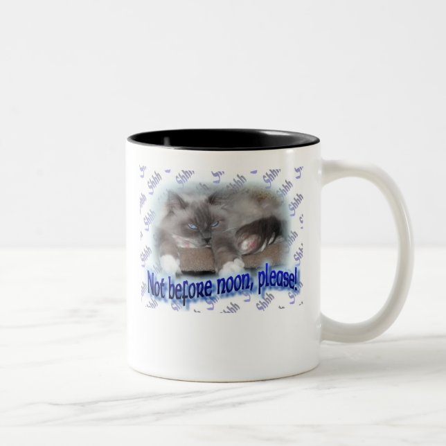 Inte för middag! Två-Tonad mugg (Höger)