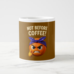 Inte före kaffe jumbo mugg