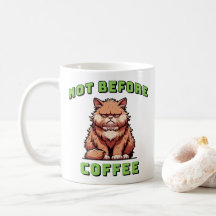 Inte före kaffe