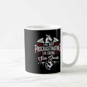Inte Förhalar Sidクエスト Rolig Rpg Spelare Dr Kaffemugg