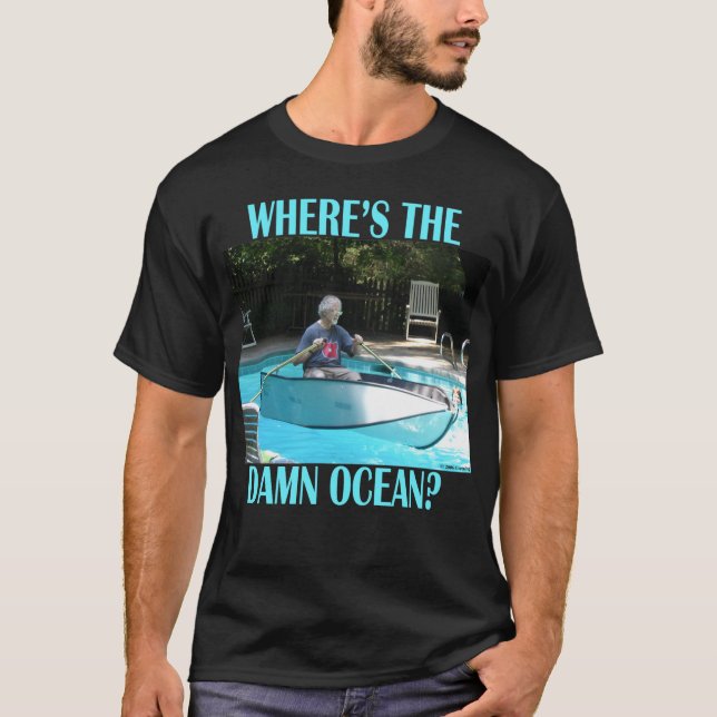 Inte förlorade på havet tee shirt (Framsida)