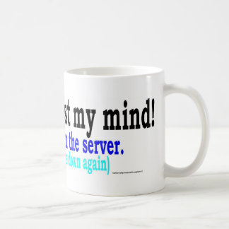 inte förlorade varar besvärad kaffemugg