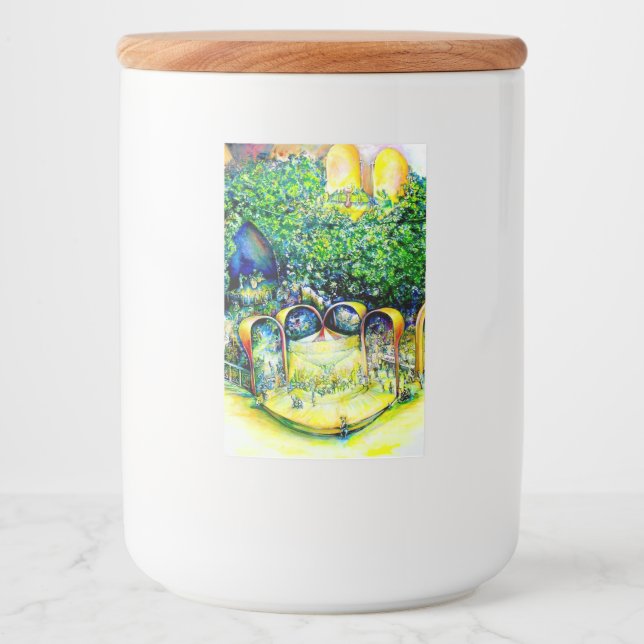 Inte första gången mat etikett (Framsida)