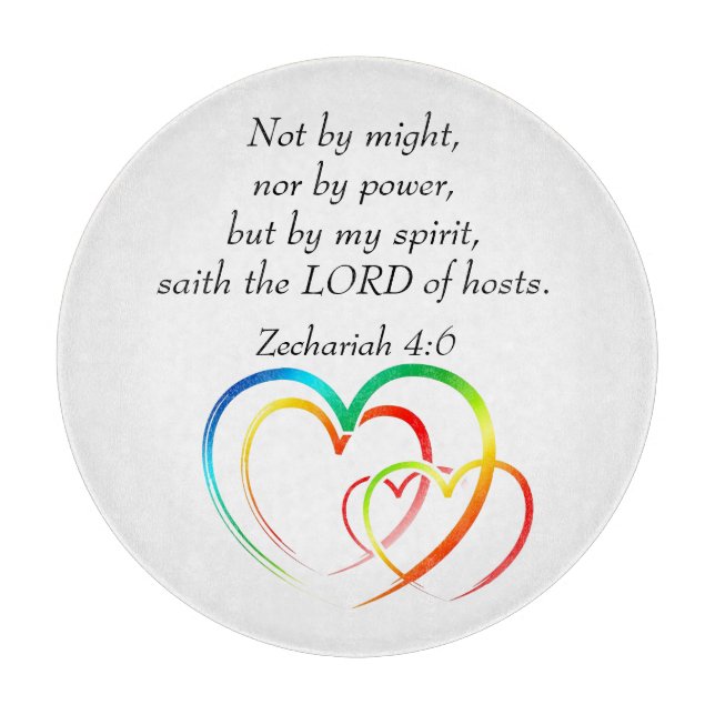 Inte från Might - Zechariah 4:6 (Framsidan)